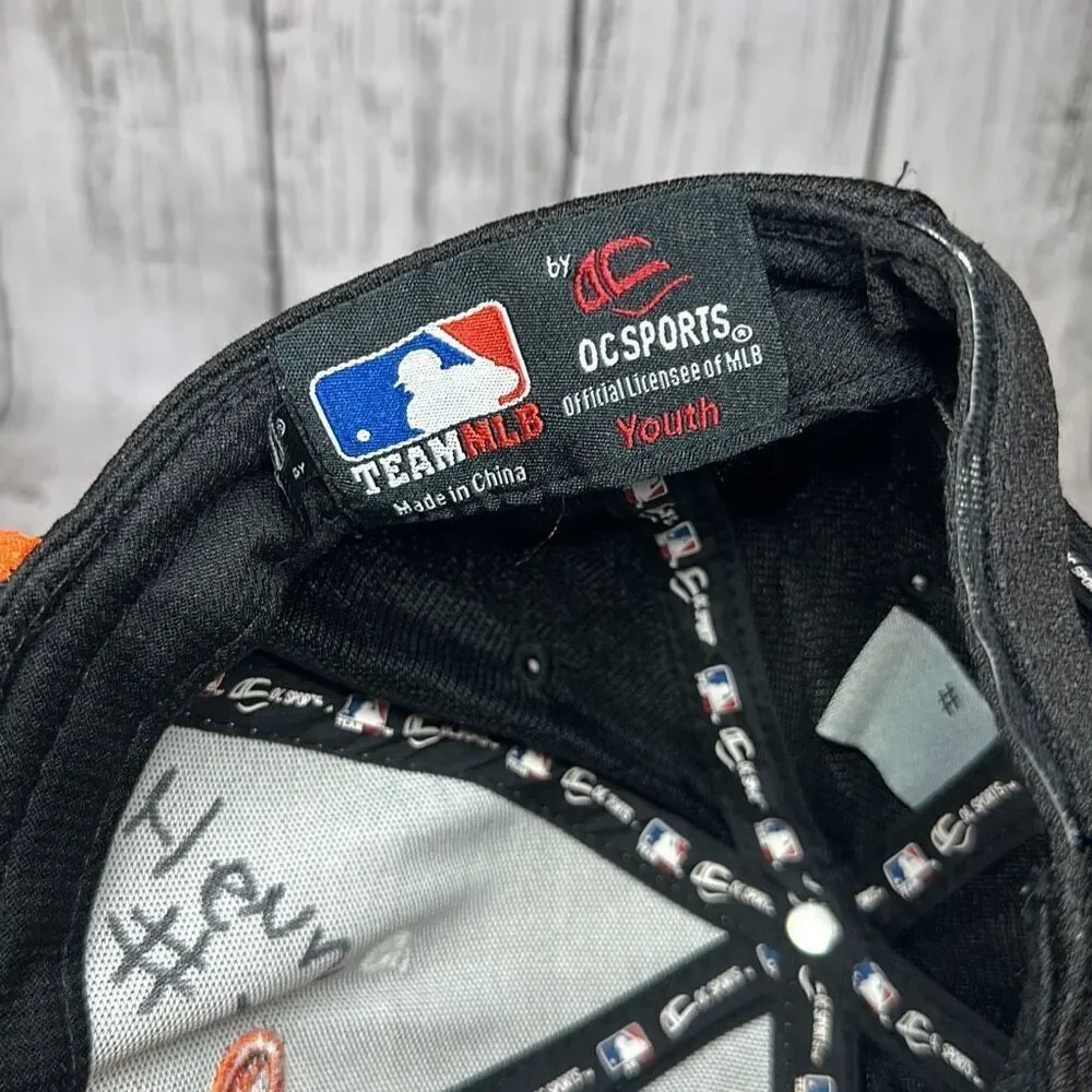 MLB name written